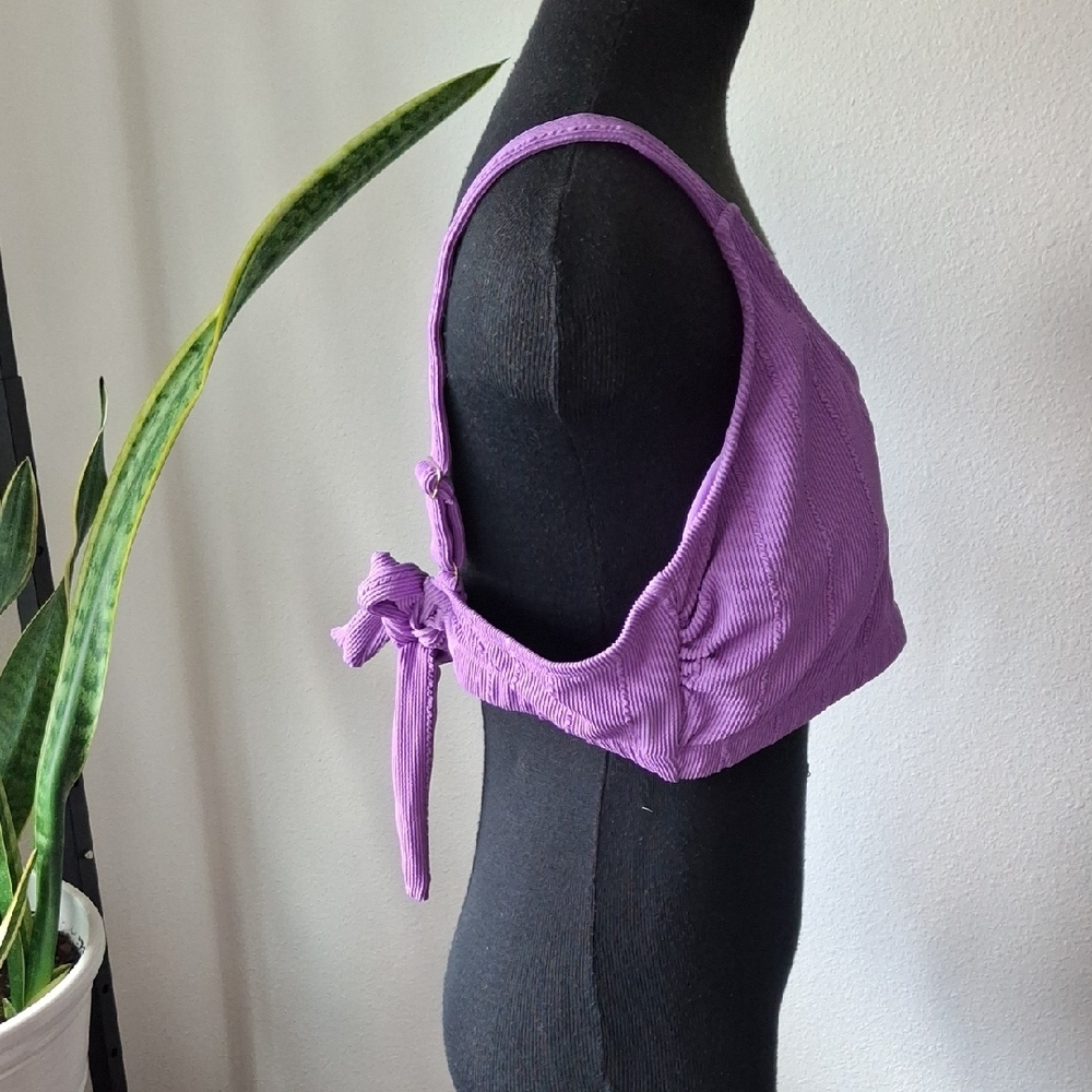 Salt + Cove Purple Bikini Top - Picture 6 of 8